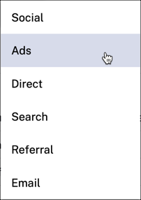 Select referral source