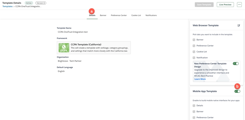 enable mobile template