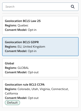 geo rules