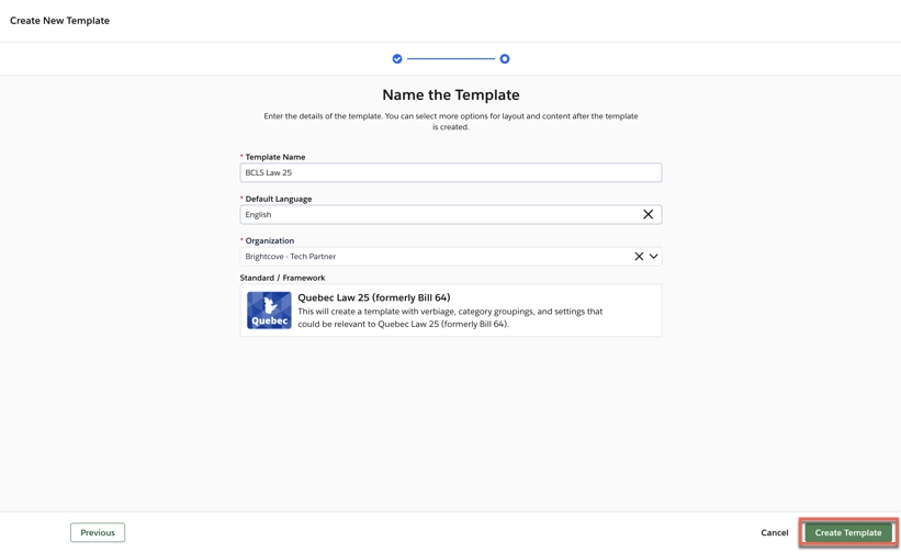 quebec confirm template