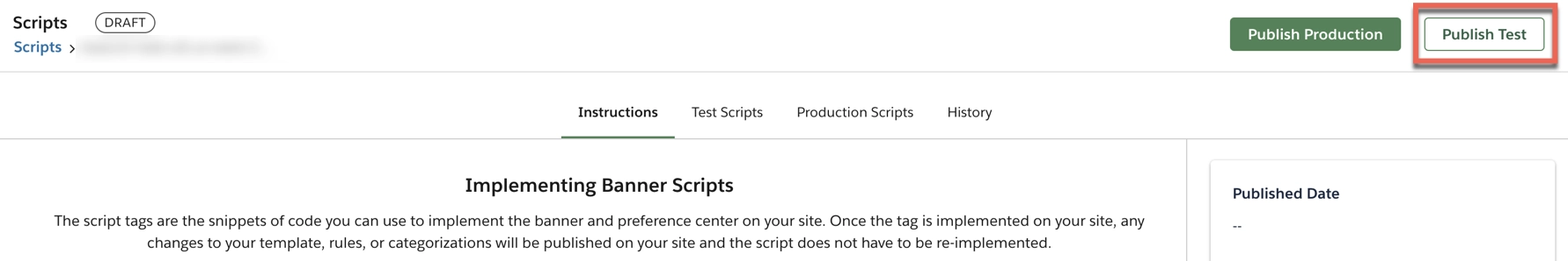 publish test