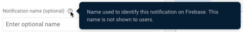 notification name