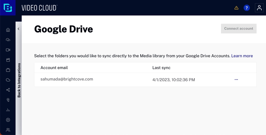 account sync