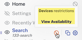 page availability indicator