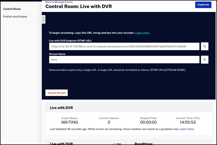 control room