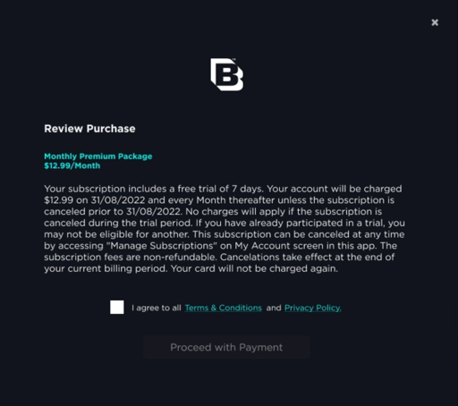 review SVOD with trial