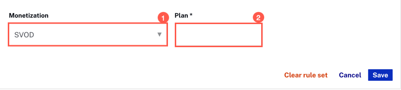 SVOD plan name