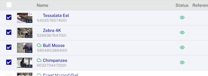 select videos