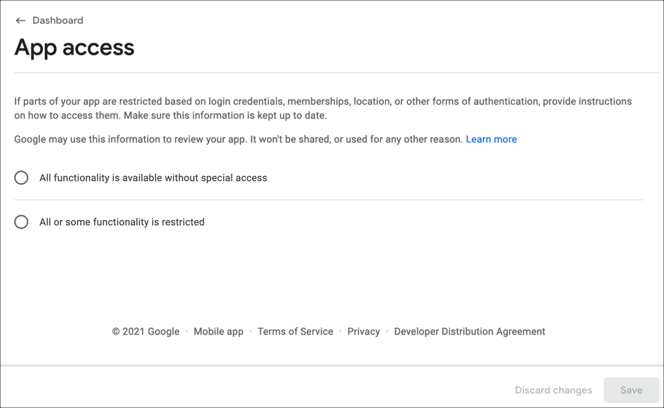 App Access