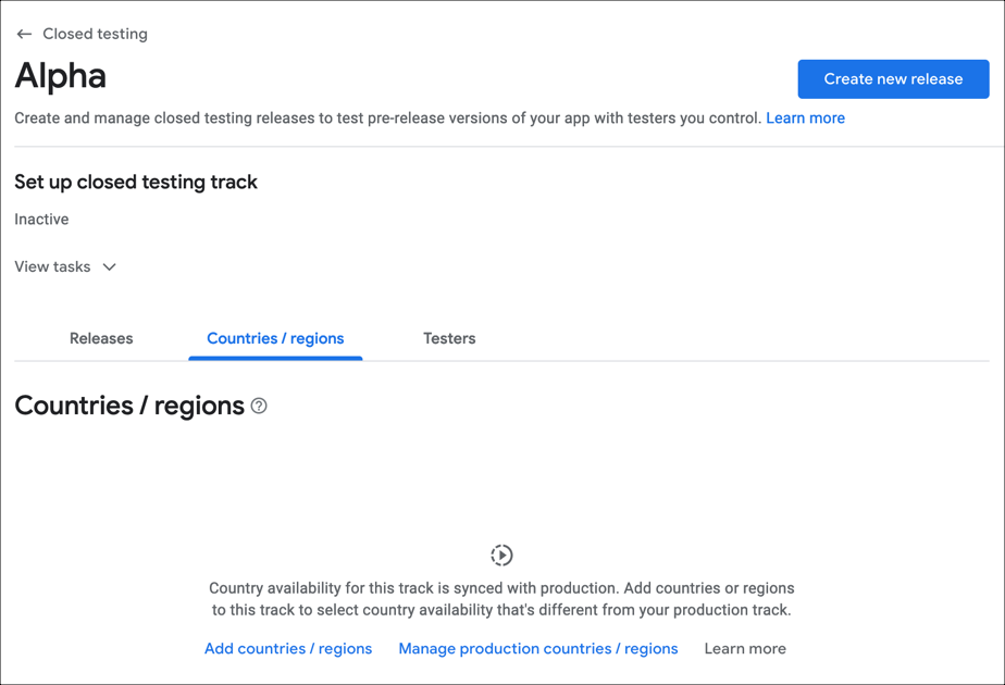 Countries and regions